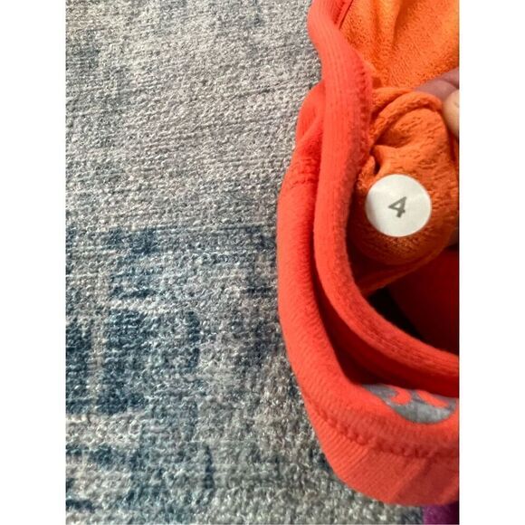 Lululemon Pink Orange Practice Freely Tank Heathered Ultra Violet Dazzling 4 - Picture 6 of 6